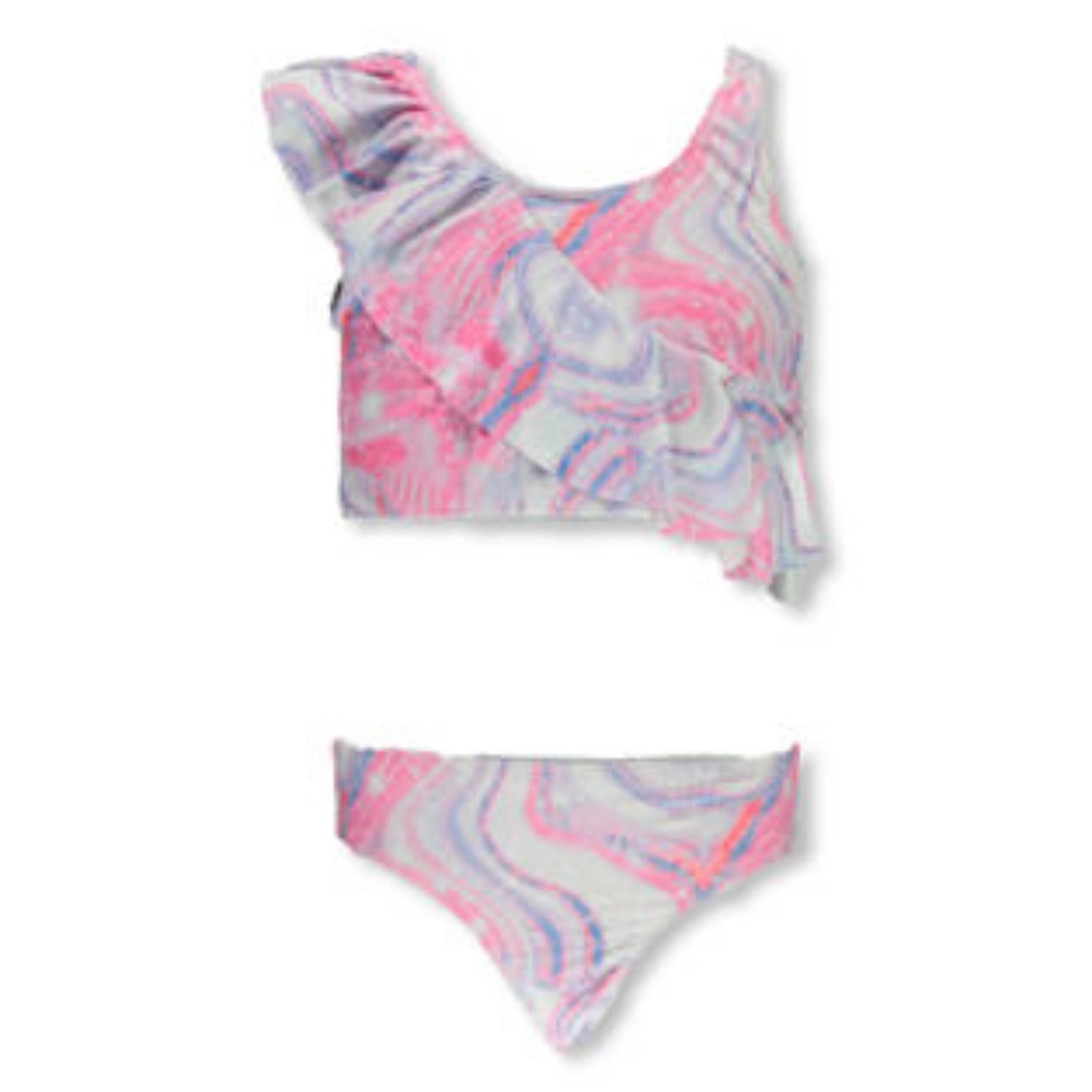 GirlSquad Girls' Candy Galaxy 2-Piece Swimsuit